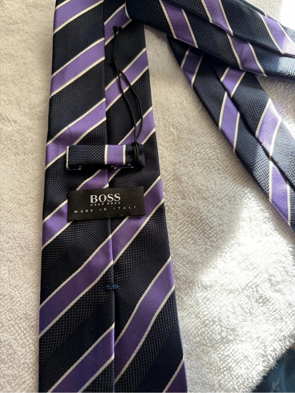Boss refined tie